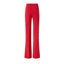 Pantalon Femme Pinko - Pantalon En Cady Technique Pollo - Rouge