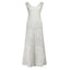 Freizeitkleider Damen D.Exterior - Patchwork Langes Kleid S/M - Weiß