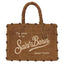Mc2 Saint Barth Women's Handbags - Colette Raffia Beads 19 Emb - Brown