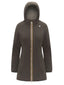 K-Way Women's Waterproof Jackets - Denise St Warm Double - Black
