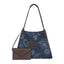 Sacs à bandoulière pour femme Etro - Shopping Libra M Denim Jacquard - Bleu