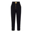 Elisabetta Franchi Women's Trousers - Trousers With Belt - Black