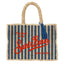 Mc2 Saint Barth Women's Handbags - Colette Raffia Stripes Mini V 61 Emb - Multicolour