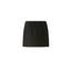 Pinko Jupes décontractées pour femme – Jupe en poly viscose à mémoire de forme – Noir