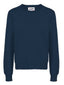 Felpe senza cappuccio Uomo Mc2 Saint Barth - Regent Merino 62 Night Blue - Blu