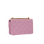 Pinko Sacs à bandoulière pour femme - Love One Mini Dc Vitello Seta - Violet