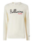 Herren-Sweatshirts ohne Kapuze Mc2 Saint Barth - Heron Bollicine Please 10 Emb - Elfenbein