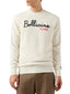 Herren-Sweatshirts ohne Kapuze Mc2 Saint Barth - Heron Bollicine Please 10 Emb - Elfenbein