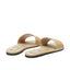 N21 Women's Slippers - Flat Raffia - Beige