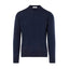 Paolo Pecora Herrenpullover – Rundhalspullover – Blau