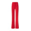 Pantalon Femme Pinko - Pantalon En Cady Technique Pollo - Rouge