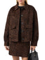 Chaquetas Mujer Mc2 Saint Barth - Bonnibell Double Dark Leopard 18 - Multicolor