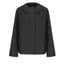 Fay Women's Waterproof Jackets - Short Parka in Technical Poplin - Black