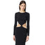 Elisabetta Franchi Robes décontractées pour femmes - Robe tricotée - Noir