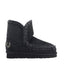 Mou Women's Boots - Eskimo 18 Glitter Logo - Black