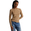 Ralph Lauren Women's Sweaters - Julianna-Long Sleeve-Pullover - Beige