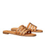 Tory Burch Women's Slippers - Ines Cage Slide - Camel