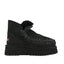 Bottes Mou pour femmes - Mini botte à plateforme Eskimo - Noir