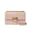 Pinko Sacs à bandoulière pour femme - Love One Classic Dc Sheep - Poudre