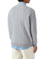Maglioni Uomo Mc2 Saint Barth - Regent Braid Wool 15Ml Light Melange - Grigio