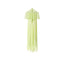 Casual clothes for women Pinko - Verzellino warp-knit pleated jersey dress - green