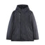 Fay Men's Waterproof Jackets - Short Parka in Technical Poplin - Blue