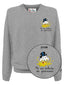 Herren-Sweatshirts ohne Kapuze Mc2 Saint Barth – Heron Light Embry Scrooge Thoughts 15M – Grau