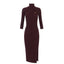 Vestidos Casual Mujer Elisabetta Franchi - Vestido de Punto - Burdeos