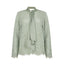Women's Blouses and Shirts D.Exterior - Dentelle Lace Tunic Scarf - Green