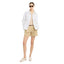 Fay Women's Jackets - 3 Hooks in Garment Dyed Cotton Twill - White