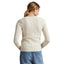 Ralph Lauren Damenpullover – Kimberly-Langarmpullover – Elfenbein