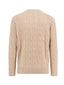 Felpe senza cappuccio Uomo Mc2 Saint Barth - Regent Braid Wool 11 Beige - Beige