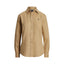 Chemises Ralph Lauren pour femmes - Chemise classique à manches longues et boutonnée sur le devant - Camel
