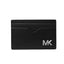 Michael Kors Men's Credit Card Holder - Notched Card Case - Black
