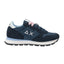 Sun68 Women's Sneaker - Ally Solid Nylon - Blue
