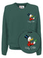 Herren-Sweatshirts ohne Kapuze Mc2 Saint Barth - Heron Light Embry Scrooge Only Cash 51 - Grün