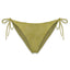 Women's briefs, thongs and culottes Mc2 Saint Barth - Virgo Shiny Strass 54 - Yellow