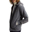 Woolrich Herren-Kapuzenpullover – Mixmedia Full-Zip Hoodie – Grau