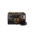 Pinko Sacs à bandoulière pour femmes - Love One Mini Light Cl Vitello - Noir