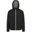 KWAY Vestes pour hommes - Jersey en nylon extensible Jack - Noir