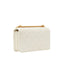 Pinko Sacs à bandoulière pour femme - Love One Mini Dc Vitello Seta - Blanc