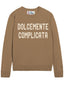 Felpe senza cappuccio Donna Mc2 Saint Barth - New Queen Complicata 19 - Cammello