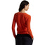 Pulls Ralph Lauren pour femmes - Julianna-Pull à manches longues - Orange