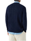 Maglioni Uomo Mc2 Saint Barth - Regent Braid Wool 62 Night Blue - Blu