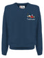 Herren-Sweatshirts ohne Kapuze Mc2 Saint Barth - Heron Light Embry Scrooge Bills 61 - Blau