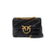 Pinko Sacs à bandoulière pour femmes - Love Puff Mini Cl Sheep Nappa - Noir