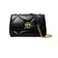 Sacs à bandoulière pour femmes Tory Burch - Kira Diamond Quilt Small Sac à bandoulière convertible - Noir