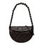 Borse a spalla Donna Tory Burch - Mini Fleming Soft Crescent - Nero