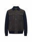 Giacche Uomo The Jack And Jackie Leathers - Time Square Knit - Marrone