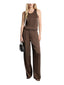 Pantaloni Donna Michael Kors - Satib Wide Leg Pant - Marrone